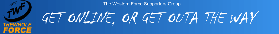 Western Force Rugby Supporters Site